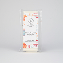 Load image into Gallery viewer, wix-and-wax-winter-honeysuckle-eldeflower-scented-soy-wax-melt-hand-made-in-ireland-irish-gifts