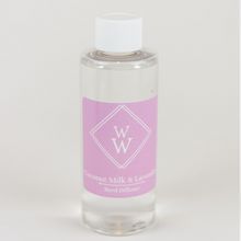 Load image into Gallery viewer, coconut-milk-lavender-wix-wax-reed-diffuser-refill-aromatherapy-handmade-ireland-irish-gift