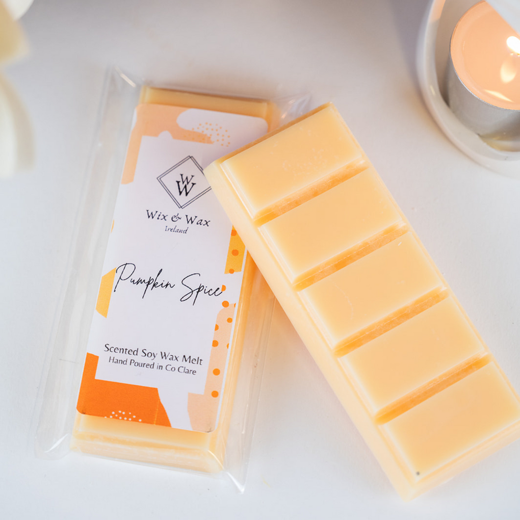 Pumpkin Spice Wax Melt Snap Bar