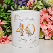 Load image into Gallery viewer, Personalised Birthday Number Candle
