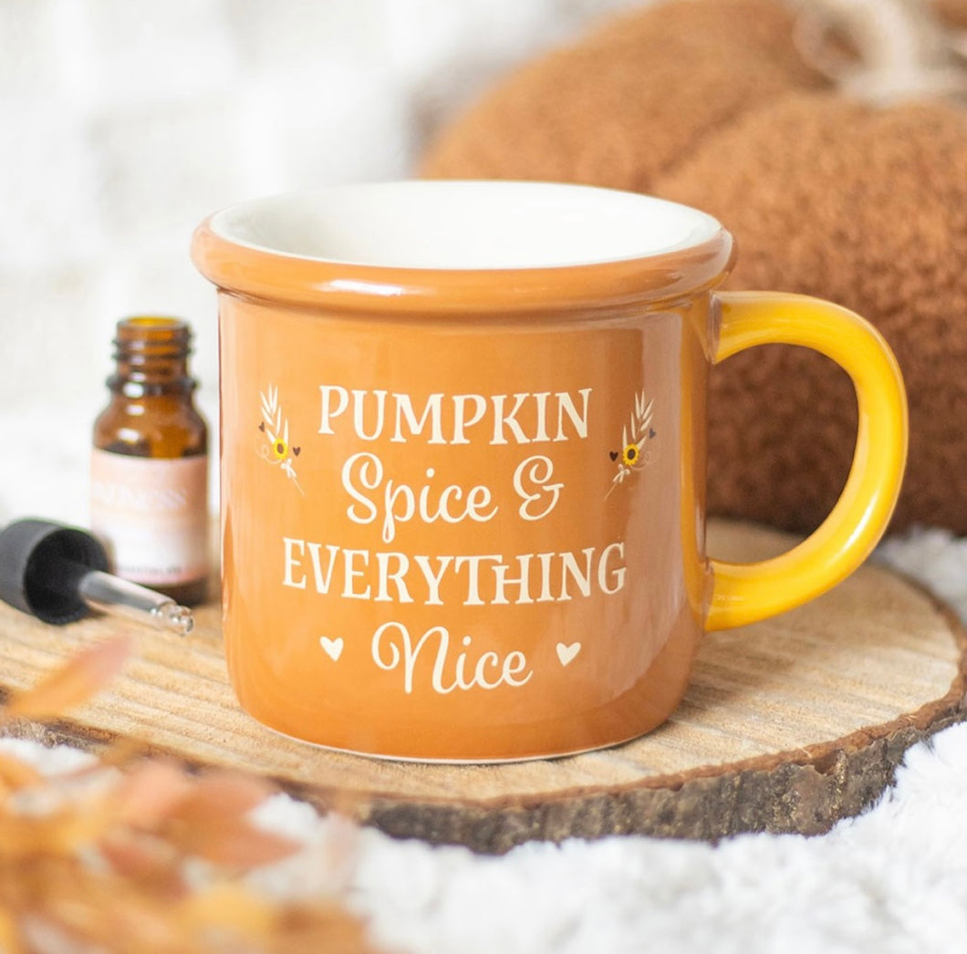 Pumpkin Spice Cup Wax Melt Burner