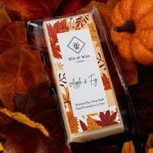 Load image into Gallery viewer, autumn-fall-apple-fig-scented-soy-wax-melt-irish-hand-made-wix-wax-ireland-gifts
