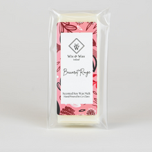 Load image into Gallery viewer, Baccarat Rouge wax melt by Wix and Wax – hand-poured soy blend with a rich, luxurious scent, elegantly packaged in eco-conscious materials.

