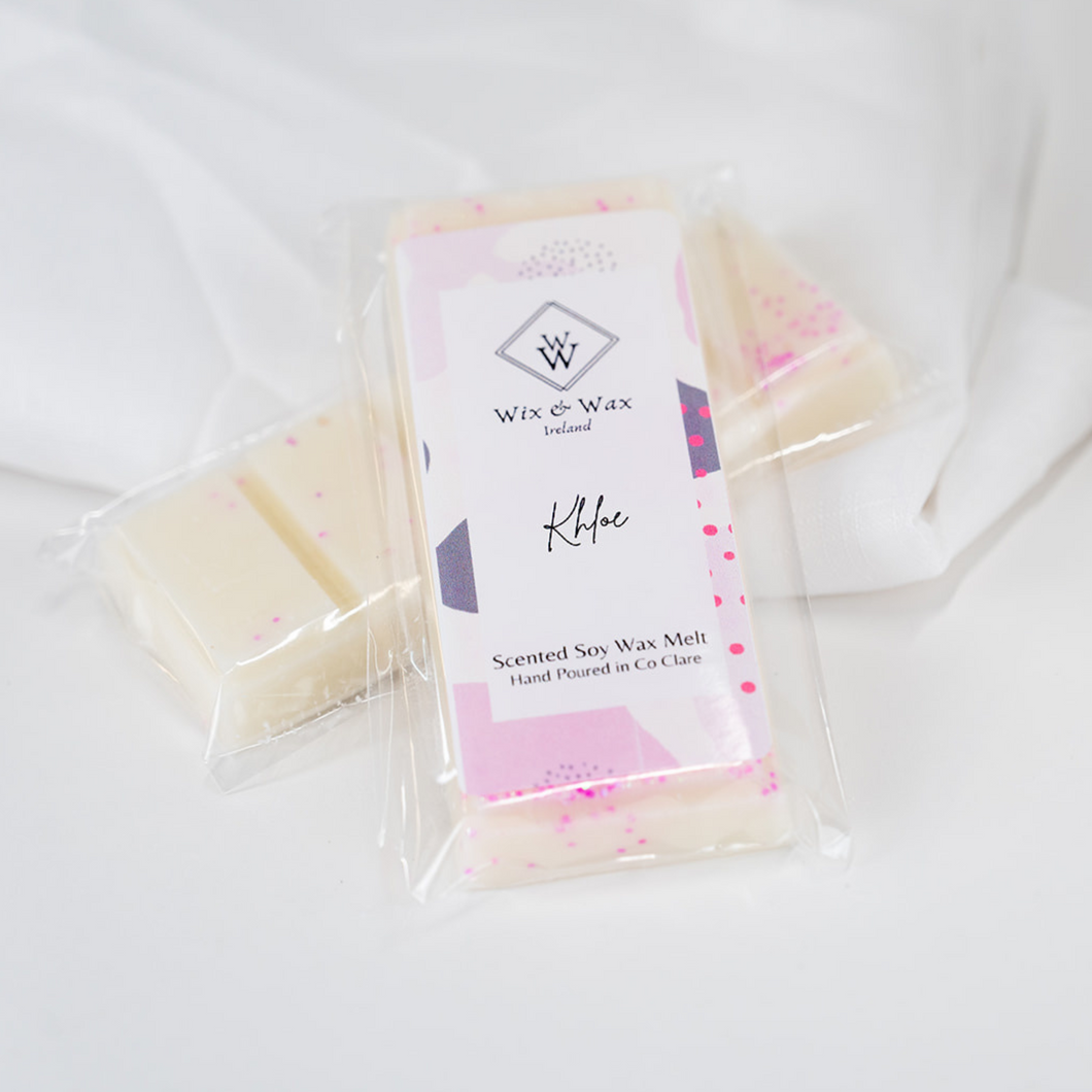 chloe-perfume-floral-rose-snap-bar-wax-melts-hand-poured-wix-and-wax-ireland-irish-gifts