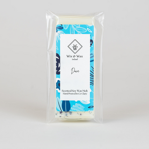 Dove Wax Melt gently melting in wax burner – filling home with a clean, calming scent