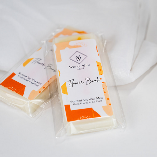 flower-bomb-perfume-snap-bar-wax-melts-hand-poured-wix-and-wax-ireland-irish-gifts