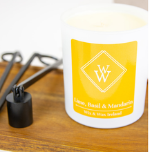 Load image into Gallery viewer, Lime Basil &amp; Mandarin Candle
