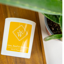 Load image into Gallery viewer, Lime Basil &amp; Mandarin Candle
