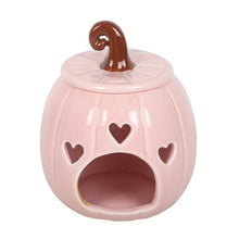 Load image into Gallery viewer, pink-curly-pumpkin-autumn-halloween-wax-melt-oil-burner
