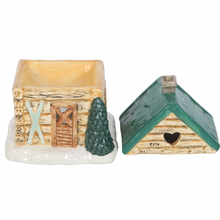 Load image into Gallery viewer, ski-cabin-christmas-wax-burner-oil-burner
