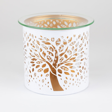 Load image into Gallery viewer, White Tree of Life Wax Melt Burner
