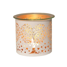 Load image into Gallery viewer, White Tree of Life Wax Melt Burner
