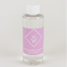 Load image into Gallery viewer, coconut-milk-lavender-wix-wax-reed-diffuser-refill-aromatherapy-handmade-ireland-irish-gift
