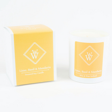 Load image into Gallery viewer, lime-basil-mandarin-soy-wax-candle -handmade-ireland-irish-gift

